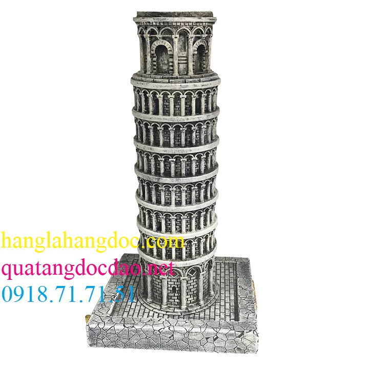 Mô hình giấy kiến trúc tháp nghiêng Ý Leaning Tower of Pisa Diorama   Lazadavn