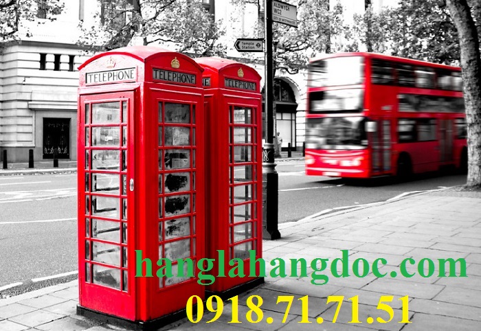Mô hình buồng điện thoại, bốt điện thoại, hộp tiết kiệm, London, vintage, deco, retro